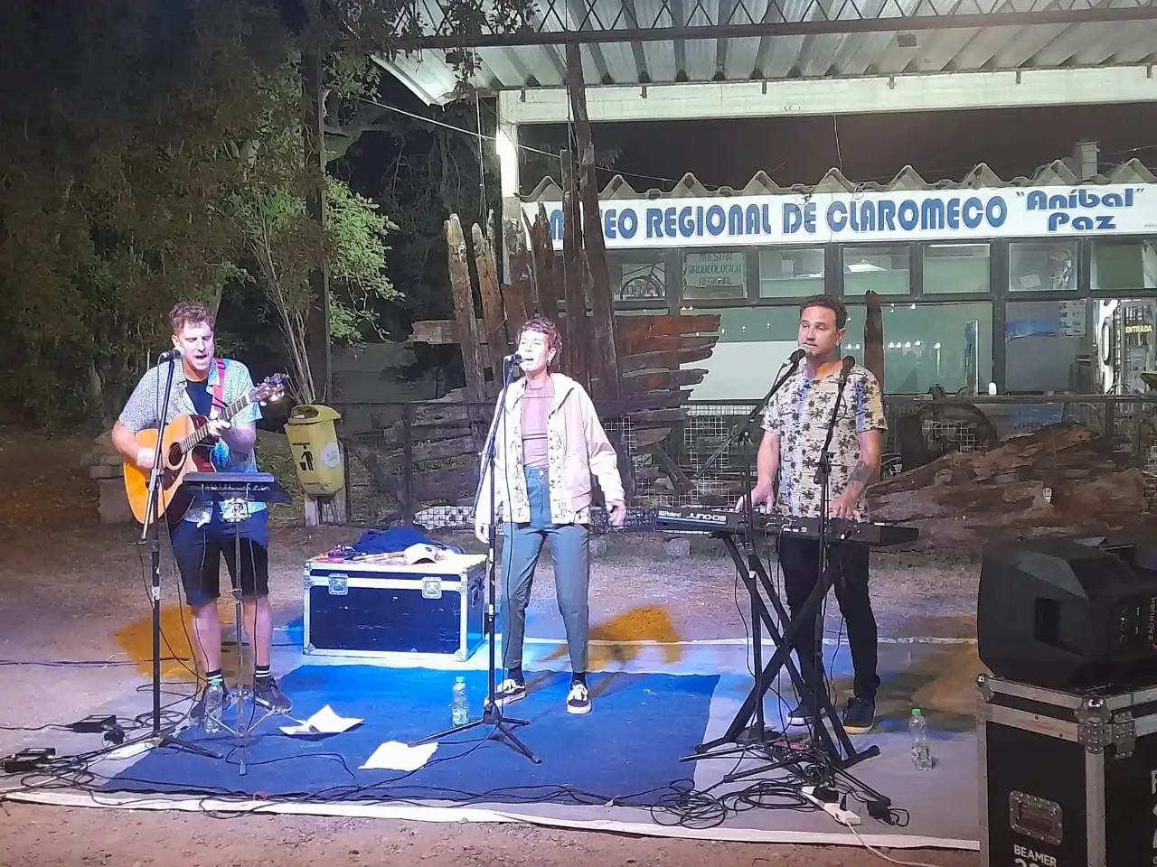 El ciclo “Música reposera y mate” se instaló el fin de semana en Claromecó y Reta