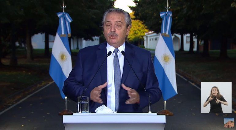Fernández anunció nuevas restricciones: no se podrá circular de 00 a 06