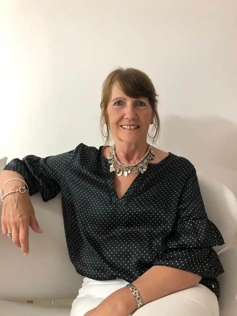 Nelida Sereno de Lusich - Reunión con Presidente Banco Provincia