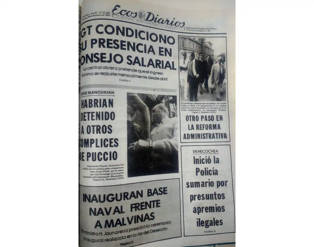 Viernes 26 de febrero de 1988
