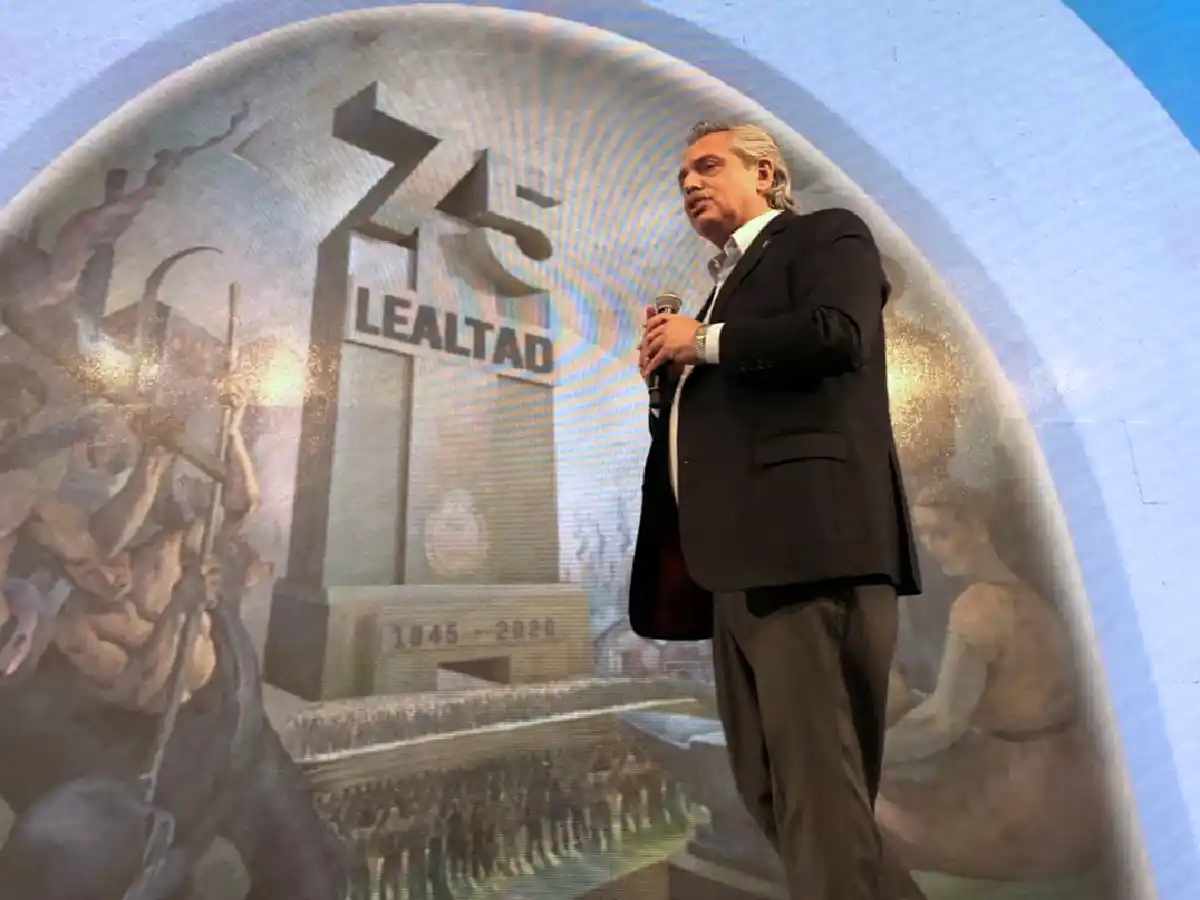 Fernández: "Decían que este es el acto antibanderazo, pero sepan que acá no hay odios ni rencores"