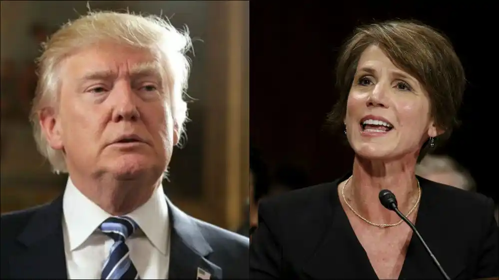 Trump echó a la fiscal general que cuestionó su decreto migratorio