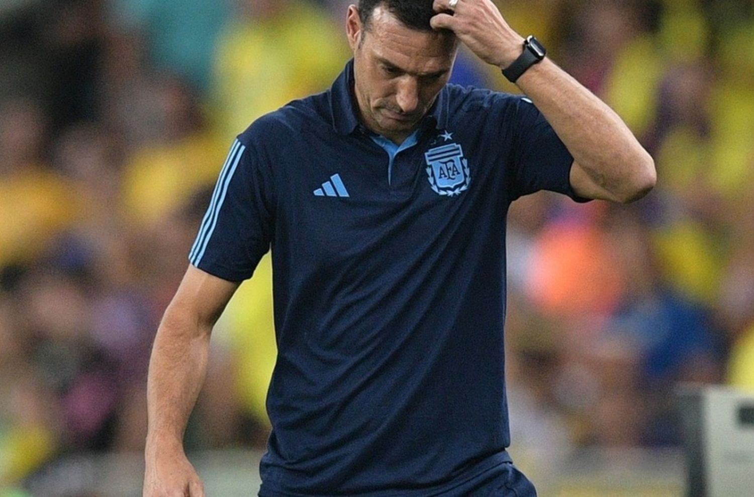 Scaloni puso en duda su continuidad