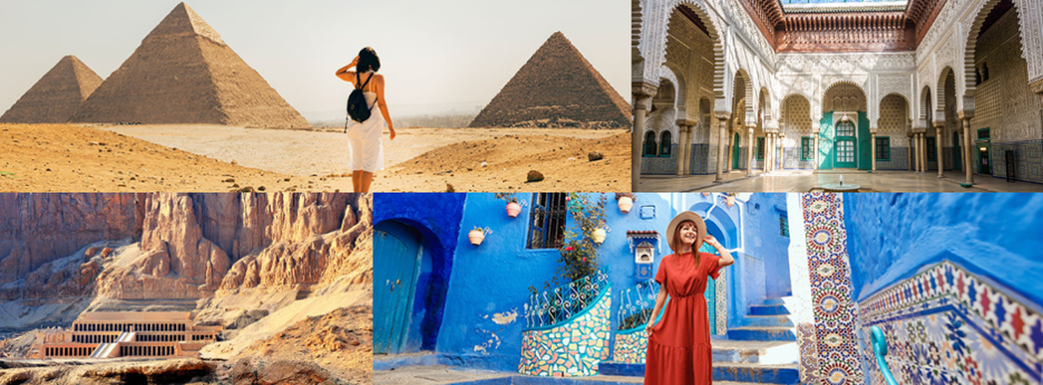 Los 10 Destinos Imperdibles en Egipto y Marruecos