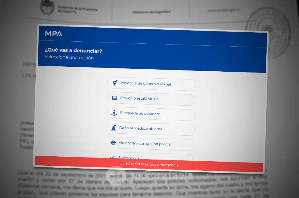 El paso a paso para realizar una denuncia formal, pero de forma online: ideal para delitos menores