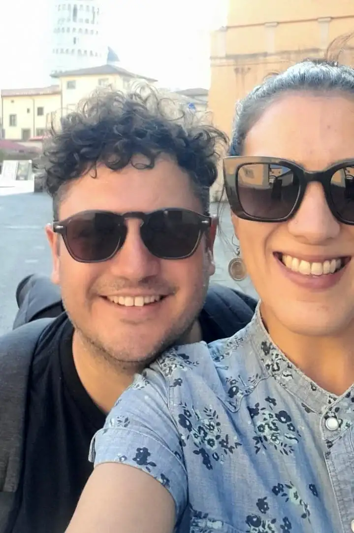 Belén Dardalló y Esteban Carboni: 
Europa entre casas de familiares, fiestas y paisajes maravillosos