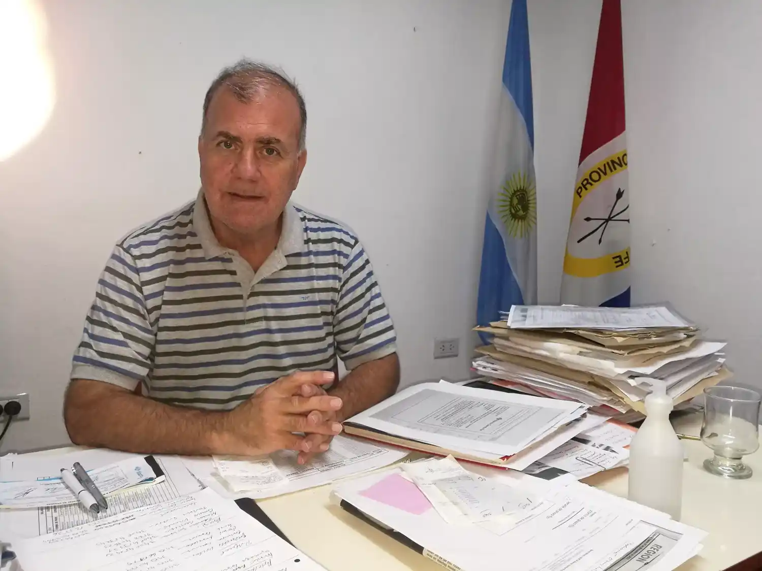 Bertolini asumió un nuevo mandato como secretario general de SOEM Sunchales