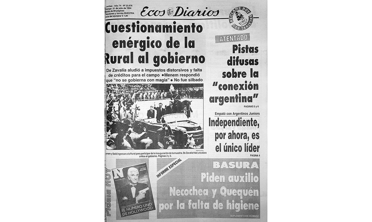 Domingo 31 de julio 1994