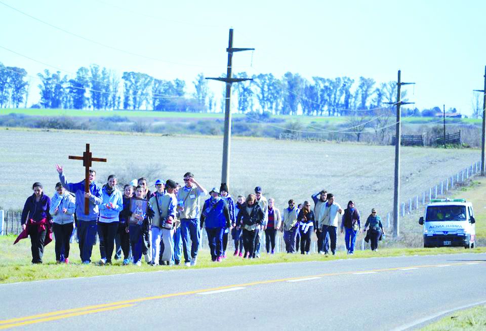191 peregrinos caminarán en honor a la Virgen del Carmen