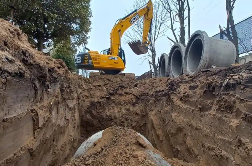OSSE trabaja para mejorar el sistema pluvial en cuatro barrios