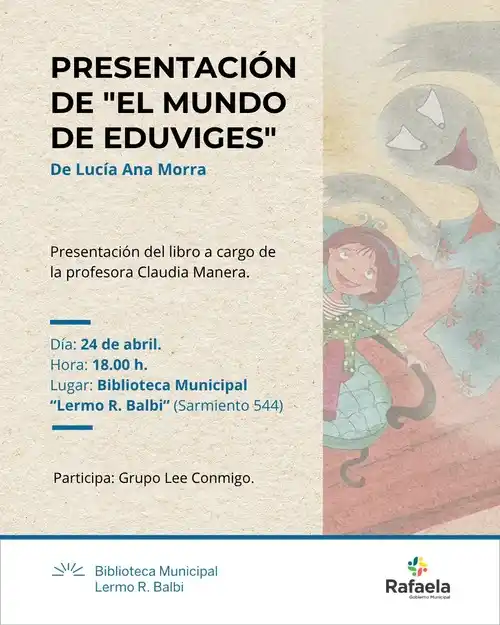 Presentación del libro "El mundo de Eduviges"