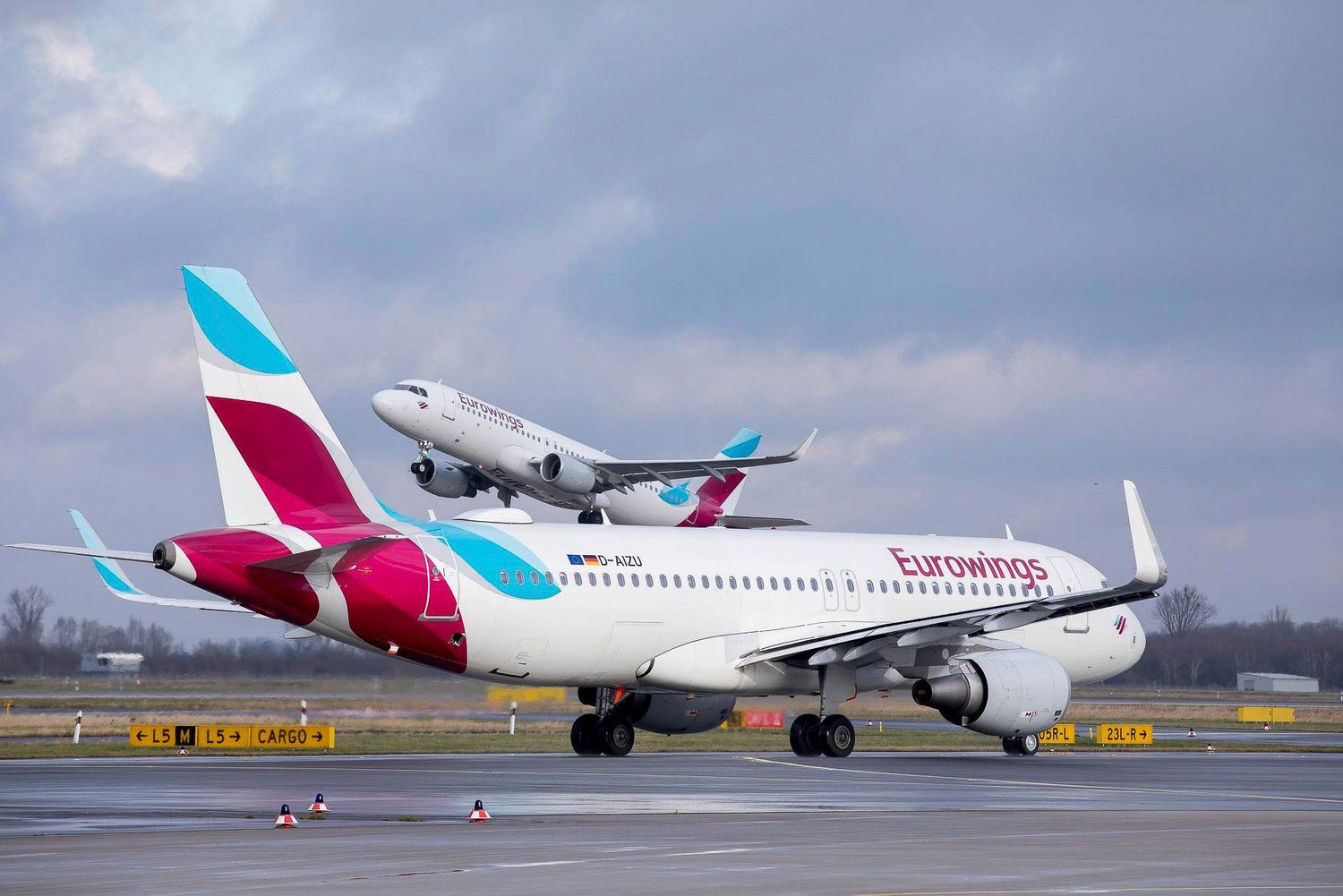 Eurowings basa dos A320 en Praga y se expande hacia el Mediterráneo