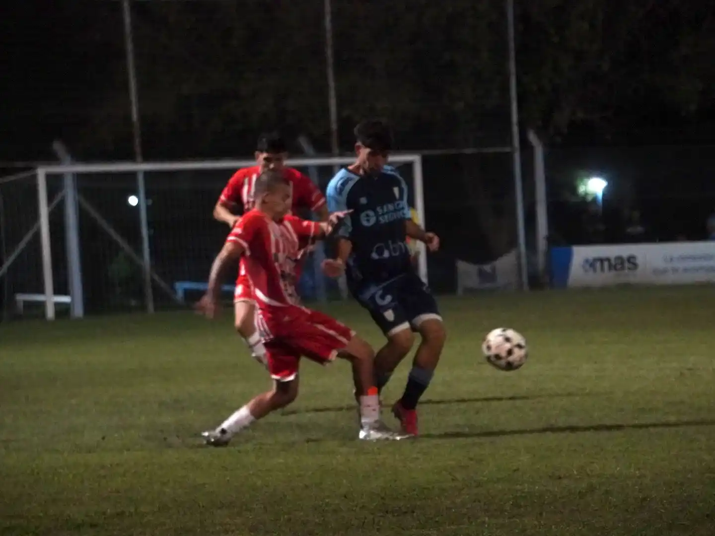 La Crema le ganó 2 a 0 al Dep. Tacural el domingo por la noche en el cierre de la fecha 5.Foto: @OficialAMSyD