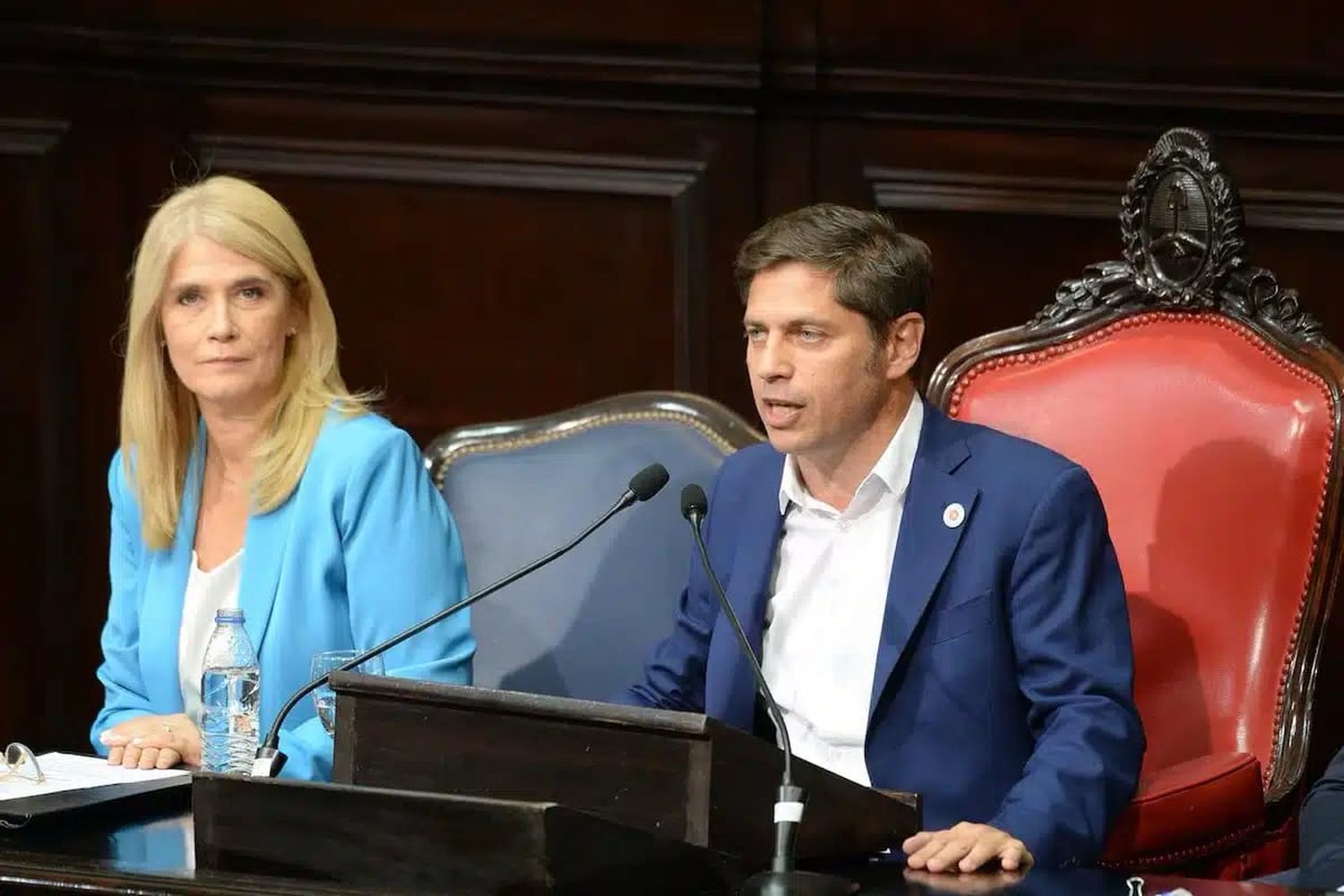 Axel Kicillof y Veronica Magario, Apertura de sesiones ordinarias