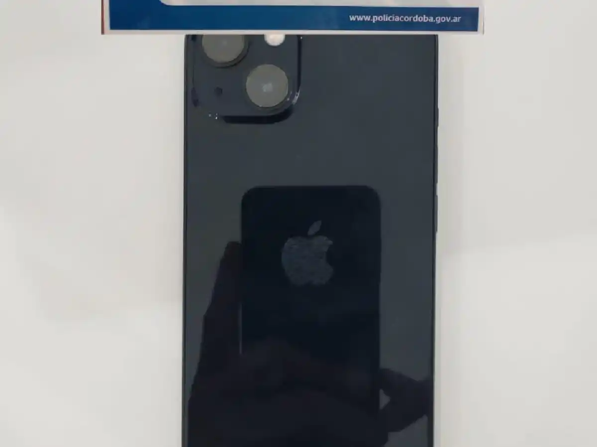 Recuperan un IPhone que había sido robado