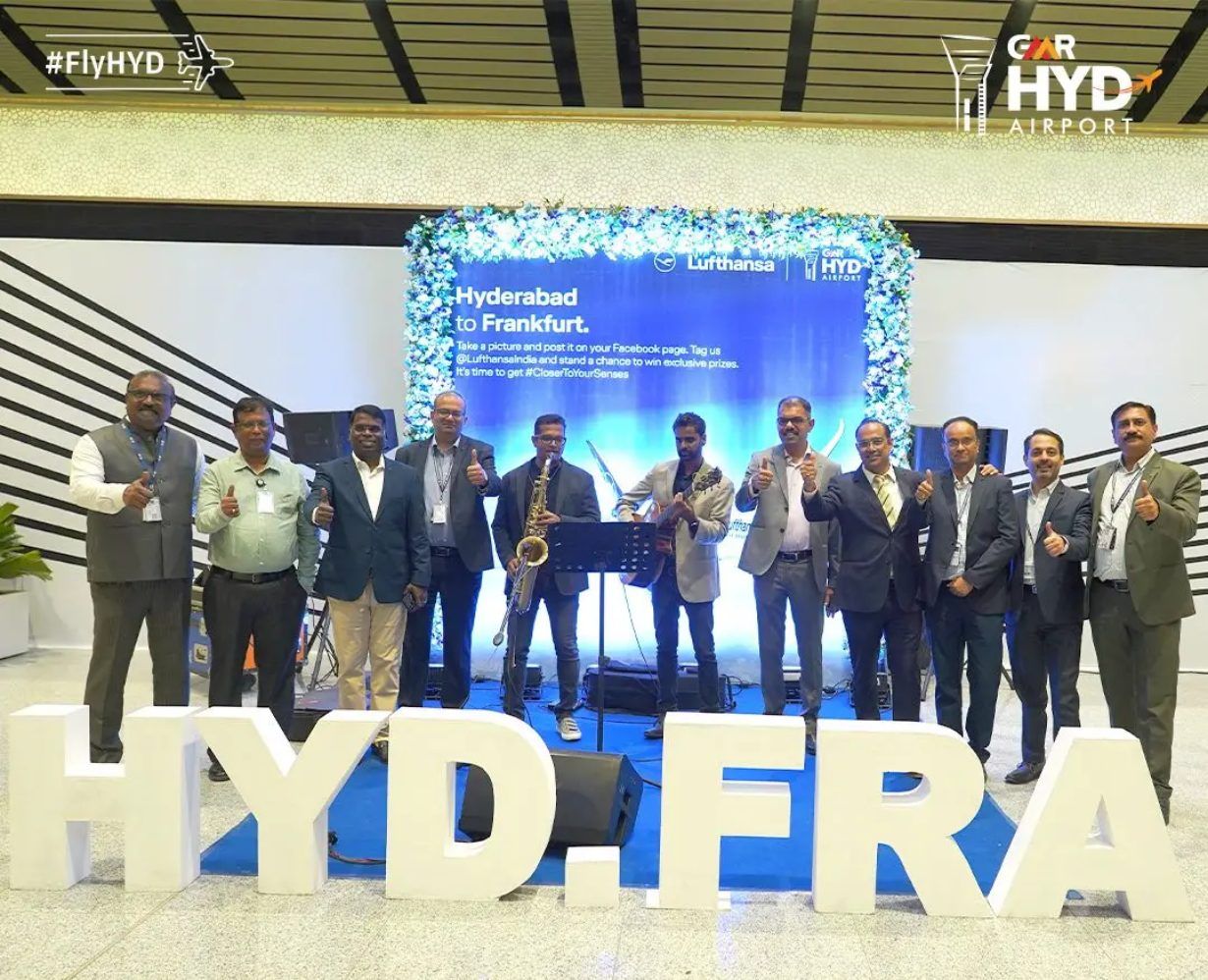 Lufthansa inicia sus vuelos a Hyderabad y se posiciona como la aerolínea europea con más capacidad en India