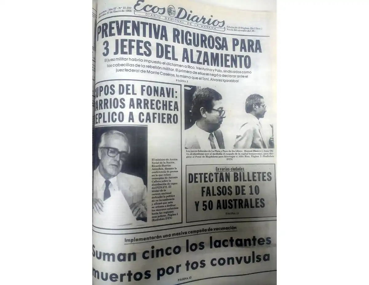 Miércoles 27 de enero de 1988