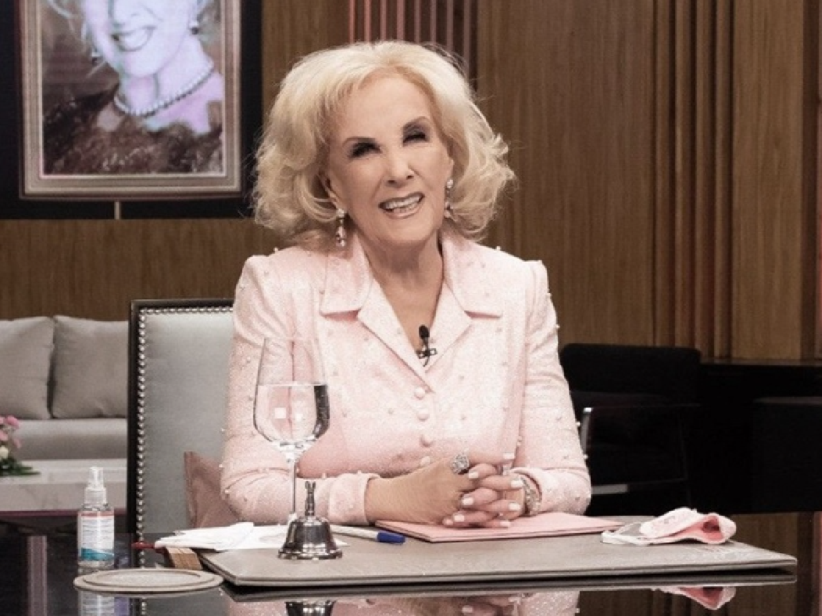 Mirtha Legrand tiene coronavirus: “Estoy asintomática y me siento muy bien”