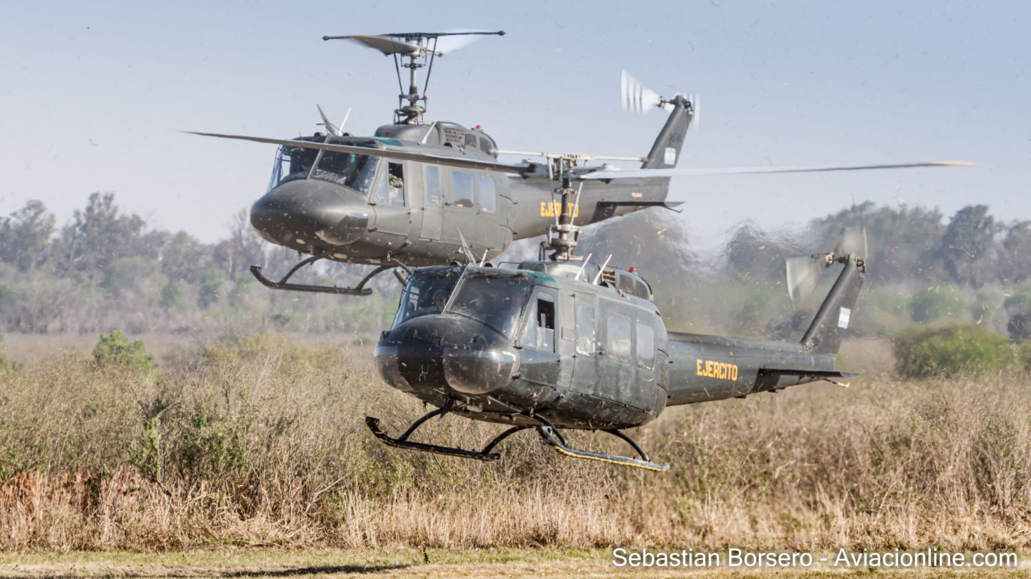 The Argentine Army will modernize another UH-1H to the Huey II version