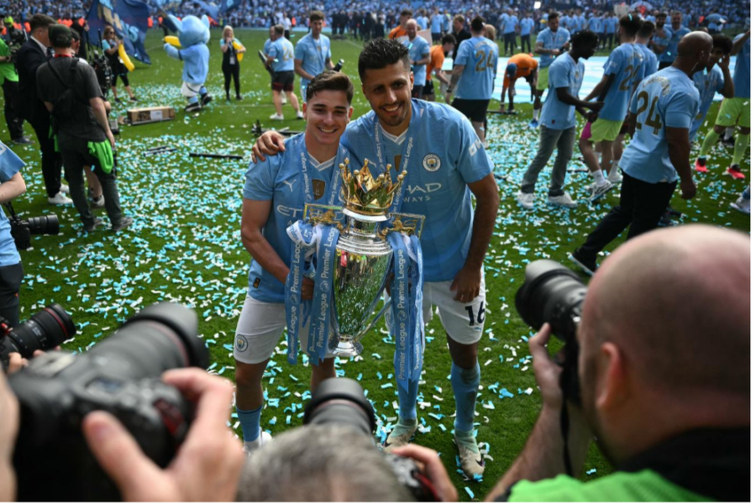 El Manchester City es campeón de la Premier League