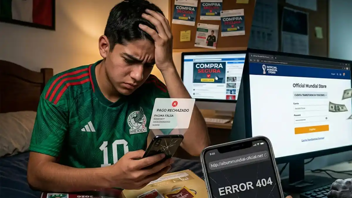 Alertan por estafas con el álbum del Mundial: detectan sitios falsos que simulan tiendas oficiales