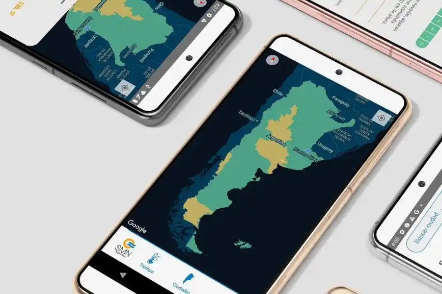 El Servicio Meteorológico Nacional lanzó su app para celulares: ¿cómo funciona?