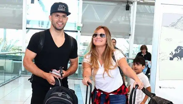 Karina desmintió estar esperando un hijo con el Kun Agüero