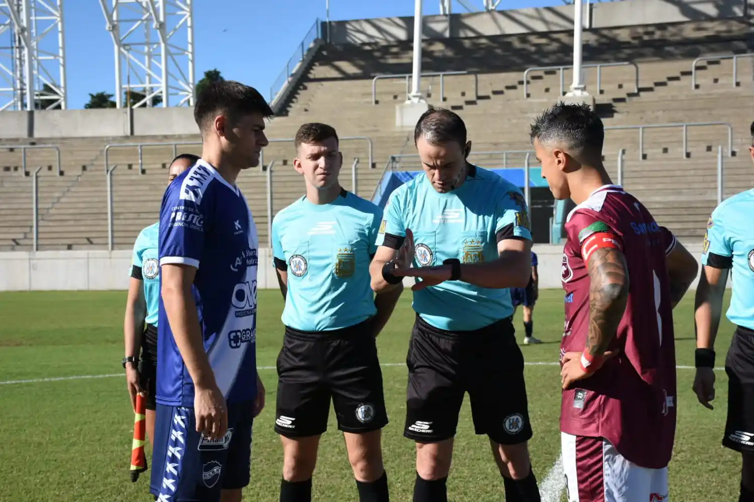 Ben Hur cayó en su visita a Def. de Belgrano en San Nicolás. Créditos: Prensa BH.
