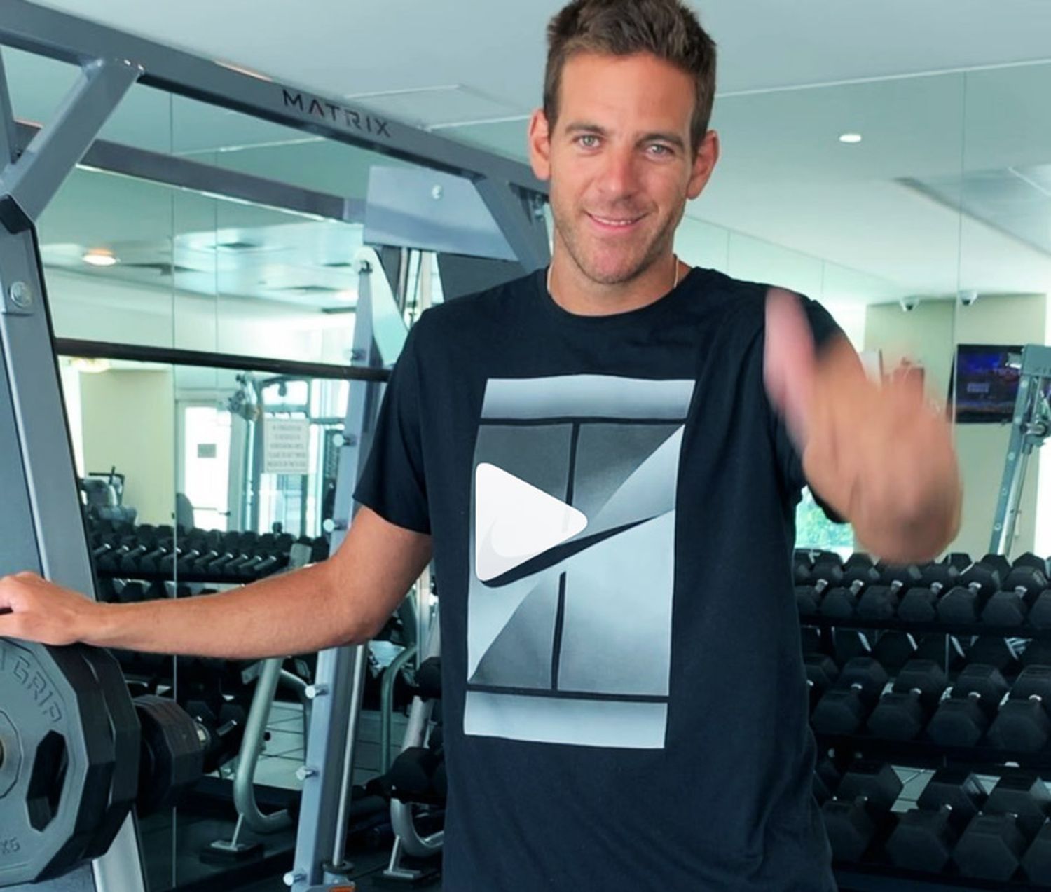 Del Potro, en el puesto 124