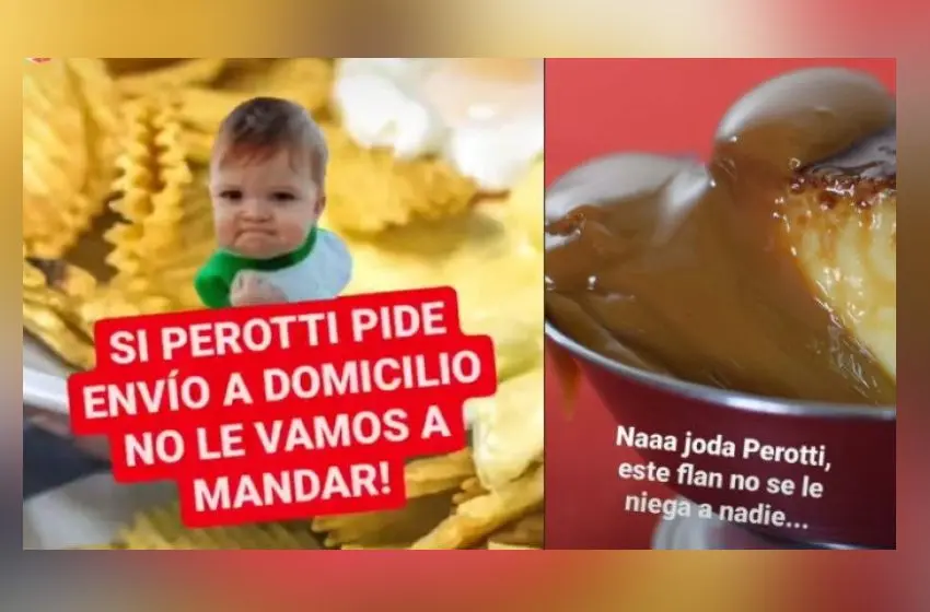 Perotti respondió a la humorada de un bar: «Si Perotti pide envío a domicilio no le vamos a mandar»