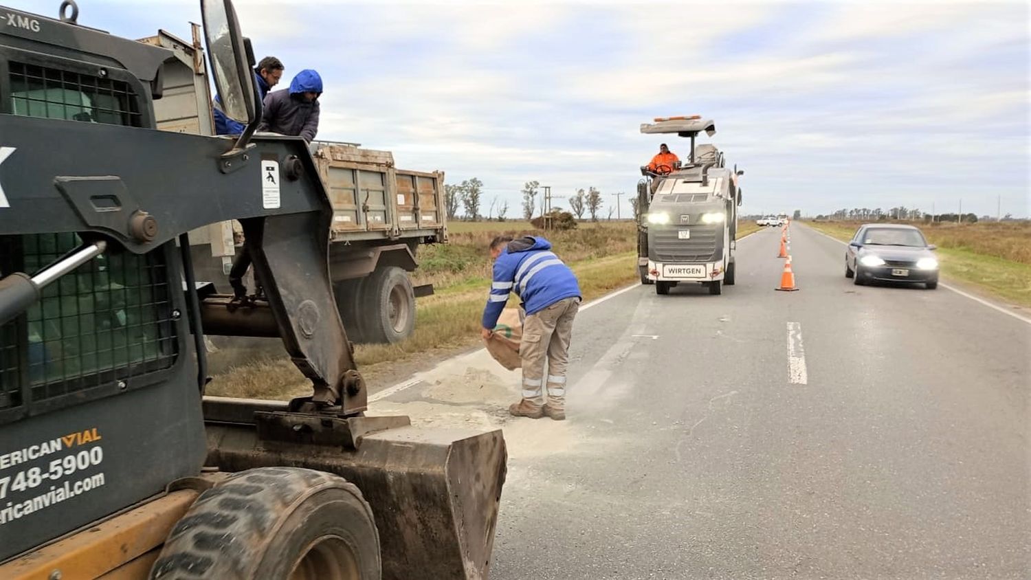 Vialidad Nacional prosigue esta semana con los trabajos en la Ruta 11