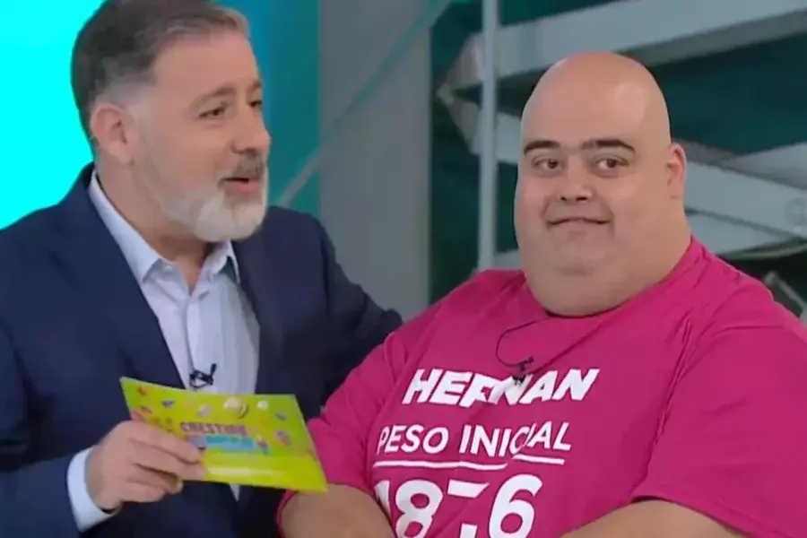 Murió Hernán Terranova, uno de los participantes de Cuestión de Peso