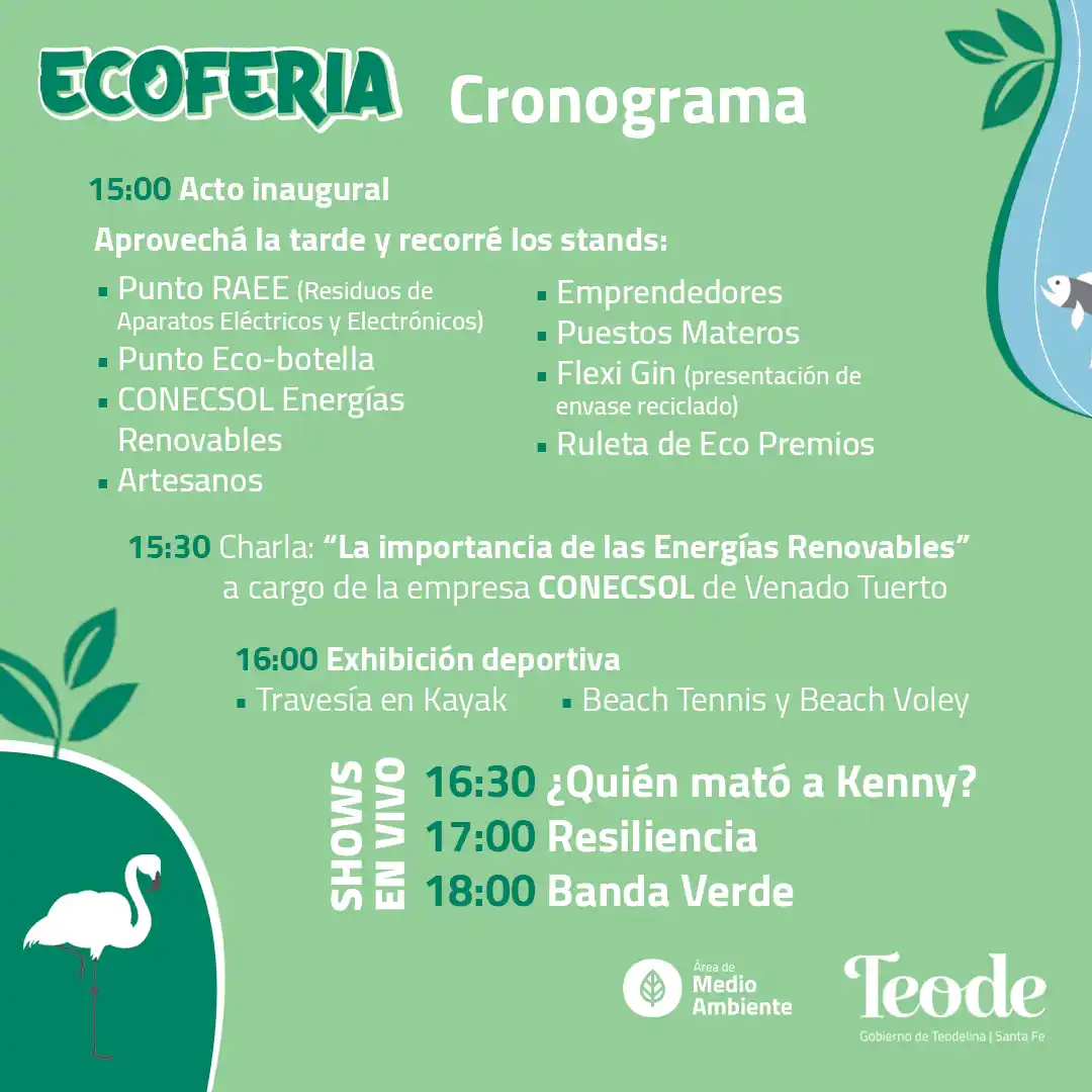 Teodelina organiza su primer Ecoferia