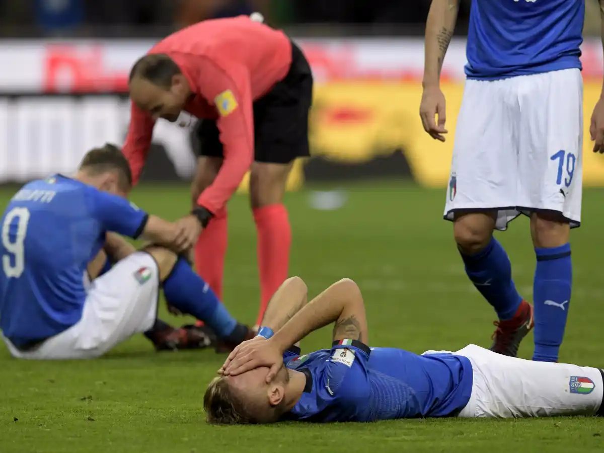 Italia se quedó sin Mundial