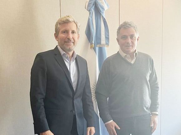 Frigerio gestionó la reactivación de obras del Plan Hábitat en Entre Ríos