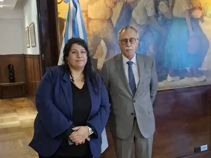 Vanesa Piacquadío y Mario Lugones