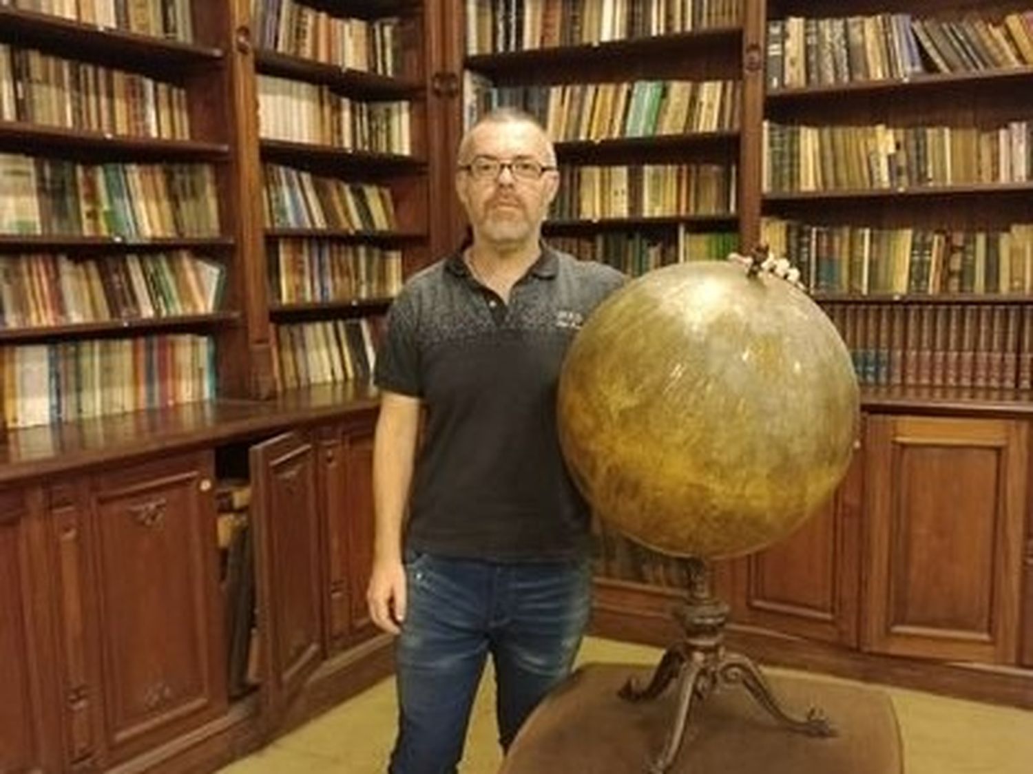 Gustavo García, autor de “Estación Quequén, crónica de una hazaña”