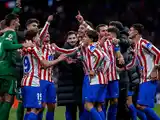 Atlético de Madrid le ganó sobre la hora al Inter