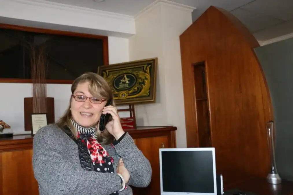 Marisa Yabra, encargada del Hotel Aguay.