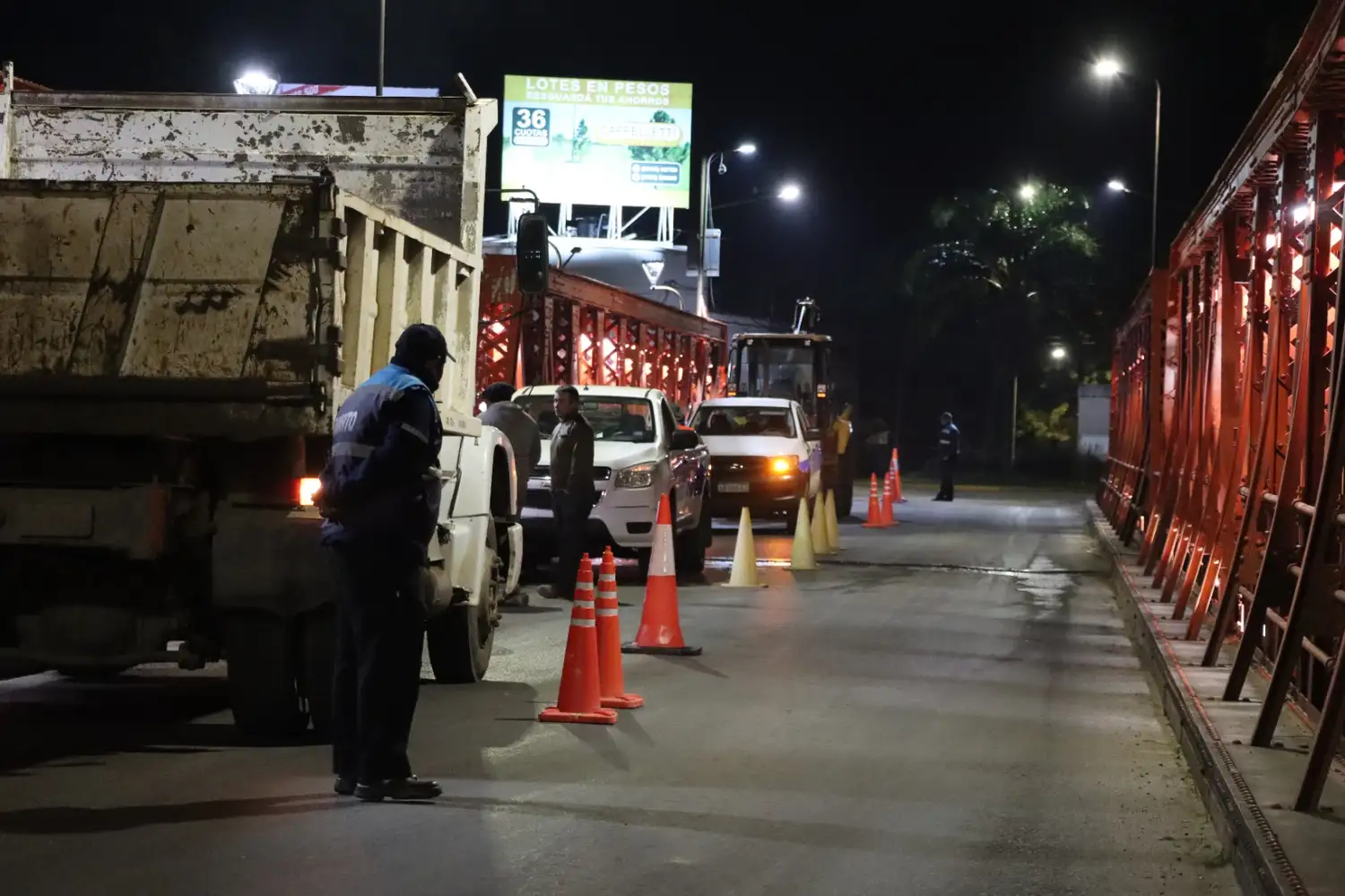 Hoy el Puente Méndez Casariego estará cortado por 12 horas para su reasfaltado