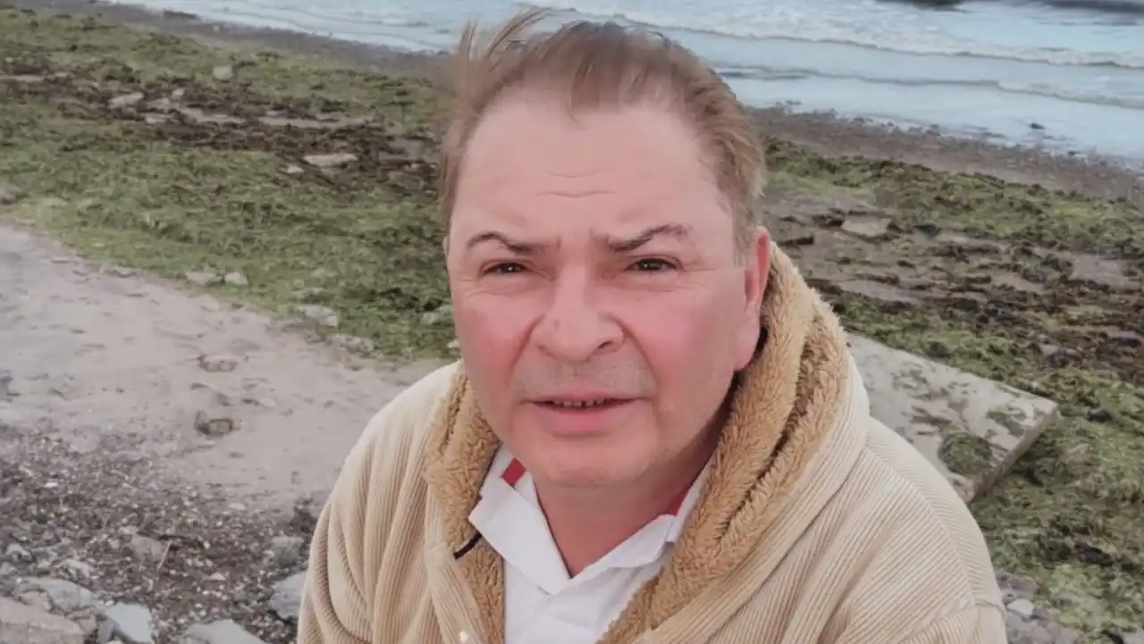 Así estaba Héctor Gallardo al momento de su detención.