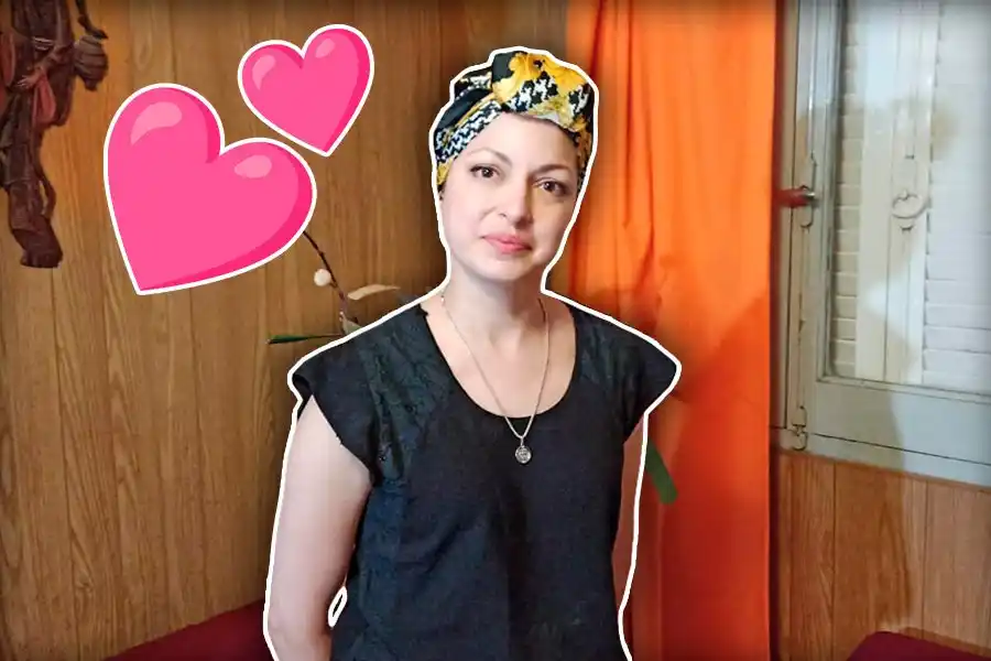 Emocionante historia: Una paciente oncológica que decidió atravesar el tratamiento con una sonrisa