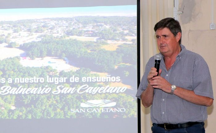 Miguel Gargaglione, intendente de San Cayetano