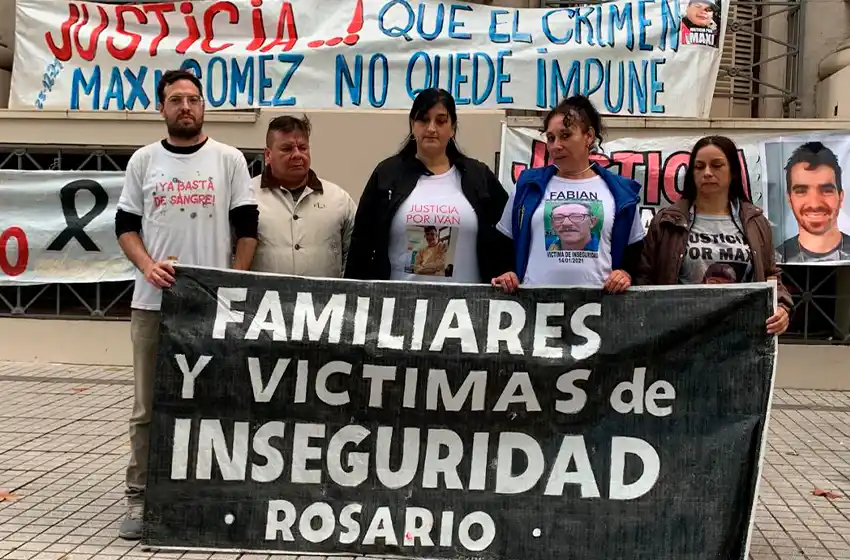 «No más sangre»: familiares y víctimas de la inseguridad marchan para exigir medidas en los barrios