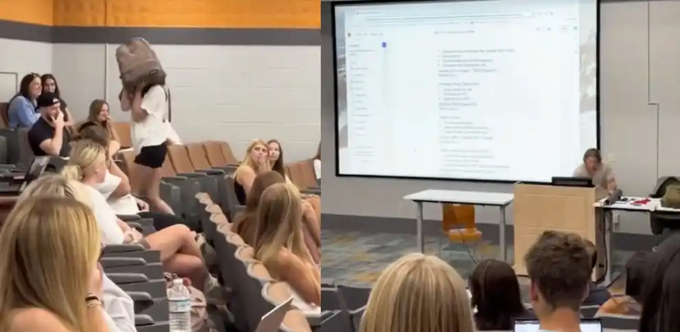 El profesor comunica las notas a sus alumnos mediante canciones felices o tristes @ceciarmy / X