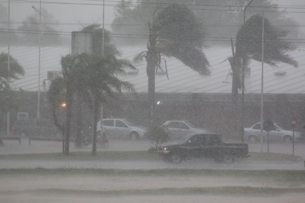 Rige un alerta naranja en Gualeguaychú por fuertes tormentas: cuándo mejora el tiempo
