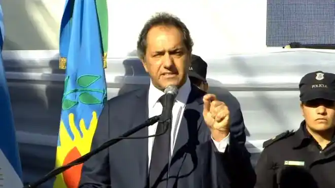 Scioli en Pilar: "Zúccaro priorizó lo mejor, que estemos juntos" 
