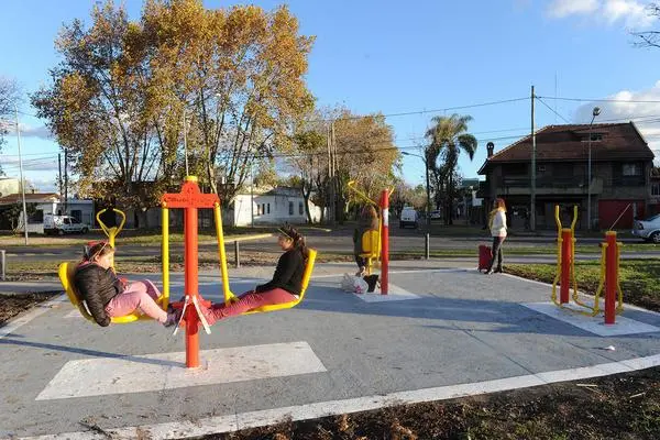 Tigre instaló una nueva estación saludable en Ricardo Rojas