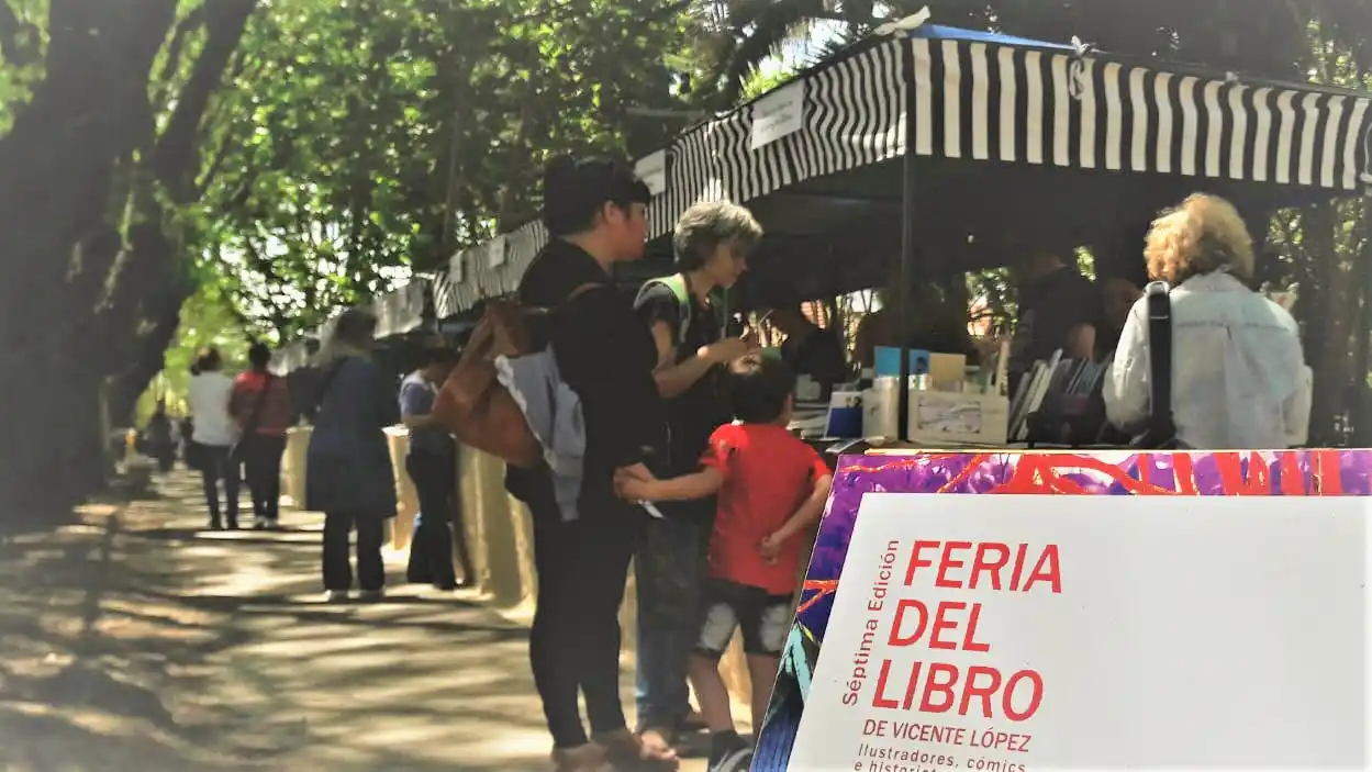 Cultura, naturaleza y buena onda: Así fue la 7° edición de la Feria del Libro en Vicente López