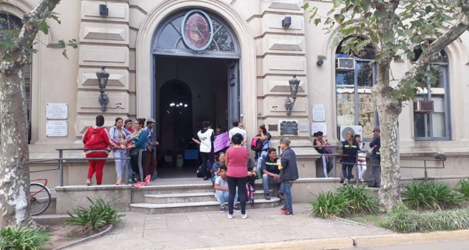 Reclamo de recuperadores de residuos en el municipio